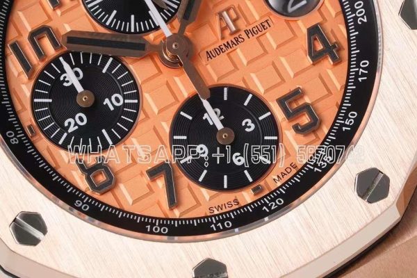 Audemars Piguet Royal Oak Offshore 26470OR Rose Gold Dial - Image 5