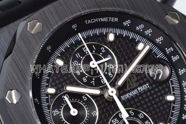 Audemars Piguet Royal Oak Offshore 42mm Chronograph - Ceramic Black 26238CE.OO.1300CE.01 - Image 4