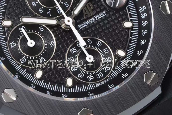 Audemars Piguet Royal Oak Offshore 42mm Chronograph - Ceramic Black 26238CE.OO.1300CE.01 - Image 5