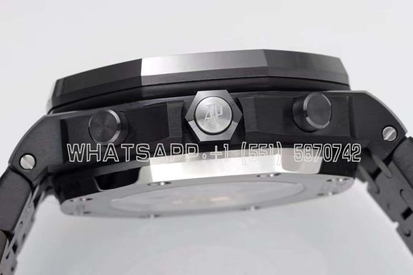 Audemars Piguet Royal Oak Offshore 42mm Chronograph - Ceramic Black 26238CE.OO.1300CE.01 - Image 7