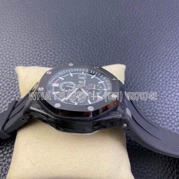 Audemars Piguet Royal Oak Offshore 44mm Black Ceramic SS Black Dial - Image 4