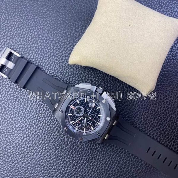 Audemars Piguet Royal Oak Offshore 44mm Black Ceramic SS Black Dial