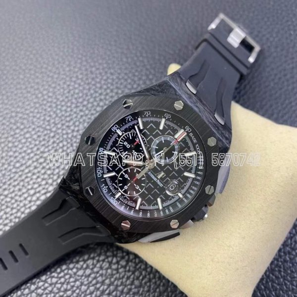 Audemars Piguet Royal Oak Offshore 44mm Black Ceramic SS Black Dial