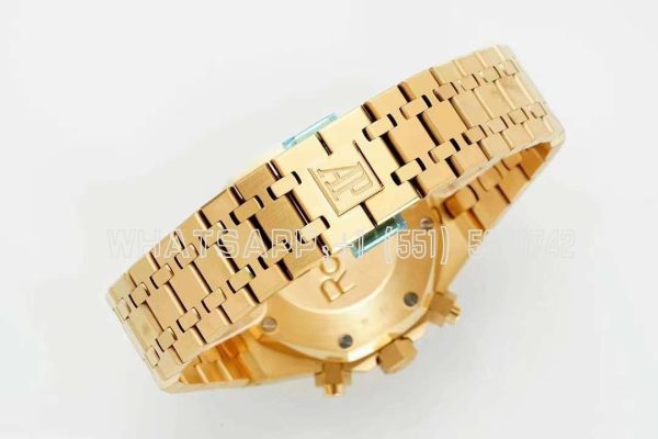 Audemars Piguet Royal Oak Offshore Self-Winding Chronograph Blue/Gold Dial in Yellow Gold - Image 7