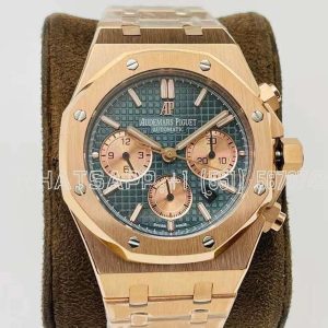 Audemars Piguet Royal Oak Offshore Self-Winding Chronograph Blue/Rose Dial in Rose Gold