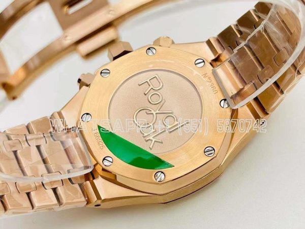 Audemars Piguet Royal Oak Offshore Self-Winding Chronograph Blue/Rose Dial in Rose Gold - Image 7