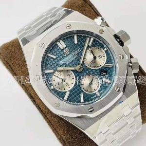 Audemars Piguet Royal Oak Offshore Self-Winding Chronograph Blue/White Dial in Steel