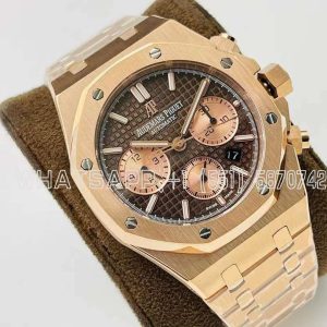 Audemars Piguet Royal Oak Offshore Self-Winding Chronograph Brown/Rose Dial in Rose Gold