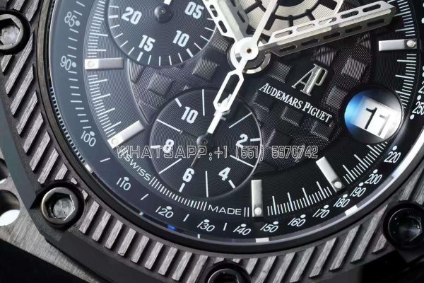 Audemars Piguet Royal Oak Offshore Survivor Limited Edition on Black Leather Strap - Image 5