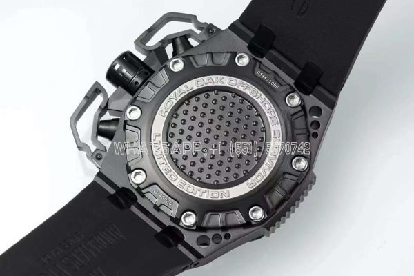 Audemars Piguet Royal Oak Offshore Survivor Limited Edition on Black Leather Strap - Image 9