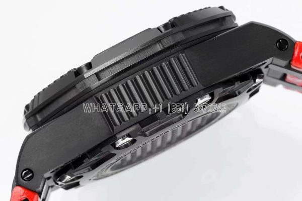 Audemars Piguet Royal Oak Offshore Survivor Limited Edition on Red Leather Strap - Image 8