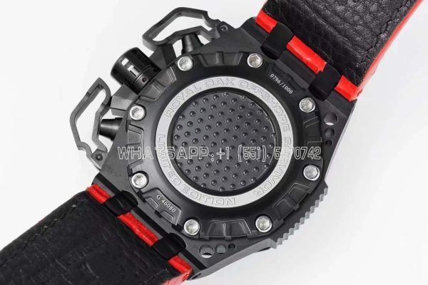 Audemars Piguet Royal Oak Offshore Survivor Limited Edition on Red Leather Strap - Image 9