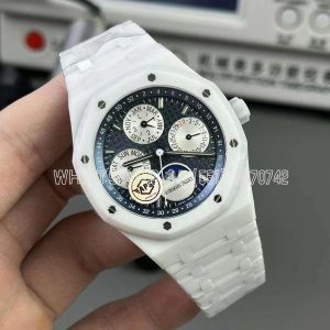 Audemars Piguet Royal Oak Perpetual Calendar Ceramic 26579CB Blue Dial