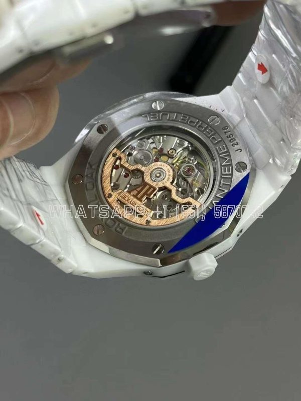 Audemars Piguet Royal Oak Perpetual Calendar Ceramic 26579CB Blue Dial - Image 3