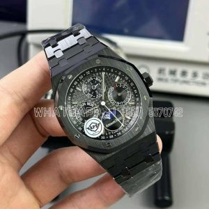 Audemars Piguet Royal Oak Perpetual Calendar Ceramic Black Dial