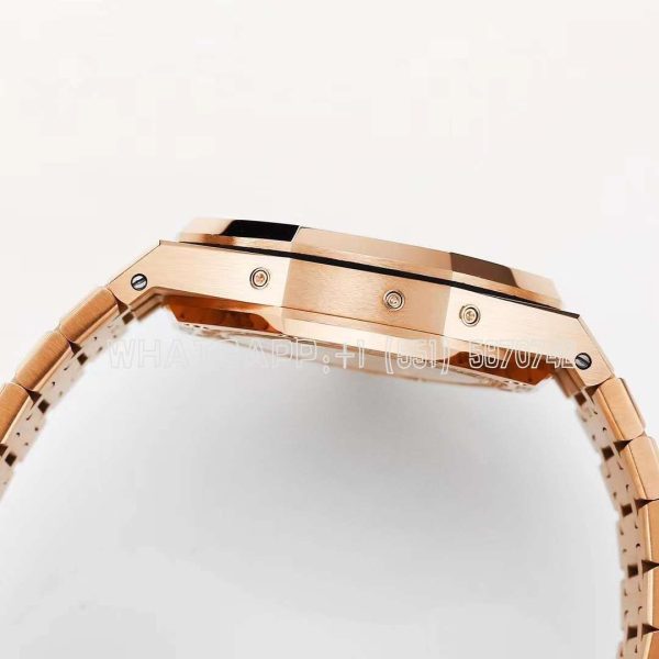 Audemars Piguet Royal Oak Perpetual Calendar Rose Gold 26574OR Blue Dial - Image 6