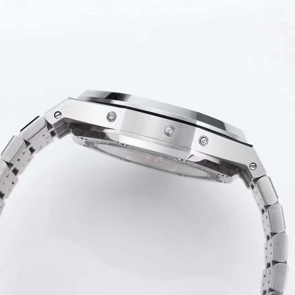 Audemars Piguet Royal Oak Perpetual Calendar Steel 26574 Blue Dial - Image 6