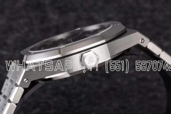 Audemars Piguet Royal Oak Tourbillon Extra-Thin Gradient Black Dial in Steel R8 Factory - Image 6