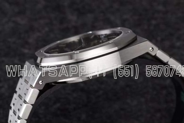 Audemars Piguet Royal Oak Tourbillon Extra-Thin Gradient Black Dial in Steel R8 Factory - Image 7