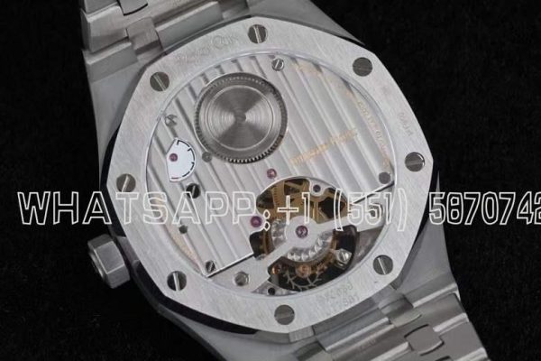 Audemars Piguet Royal Oak Tourbillon Extra-Thin Gradient Gray Dial in Steel R8 Factory - Image 8