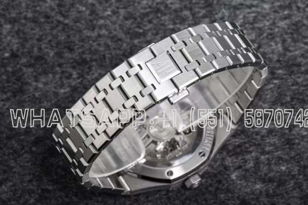 Audemars Piguet Royal Oak Tourbillon Extra-Thin Green Dial in Steel R8 Factory - Image 8