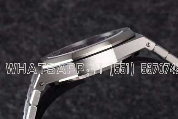 Audemars Piguet Royal Oak Tourbillon Extra-Thin Purple Dial in Steel 2018 SIHH 26522ST R8 Factory - Image 7