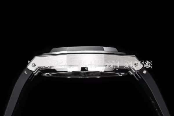 Audemars Piguet Royal Oak Tourbillon Extra-Thin Tiffany Blue Dial in Steel on Rubber Strap R8 Factory - Image 5