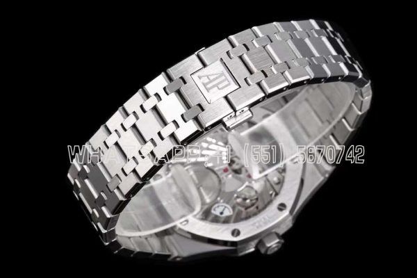 Audemars Piguet Royal Oak Tourbillon Tourbillon Extra-Thin Tiffany Blue Dial in Steel R8 Factory - Image 8