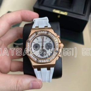 Audemars Piguet Royal Oak Offshore Lady 26231OR Royal Oak Offshore with White and Grey Dial