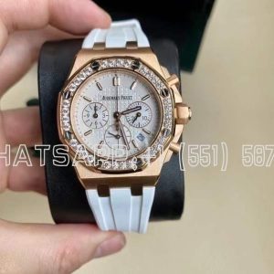 Audemars Piguet Royal Oak Offshore Lady 26231OR Royal Oak Offshore with White Dial