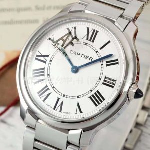 Cartier Ronde Solo de Cartier Watch 36mm White Dial in Steel on Bracelet