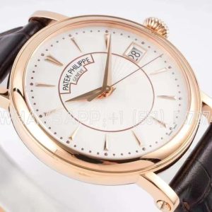 Patek Philippe Calatrava 5153 White Dial in Rose Gold