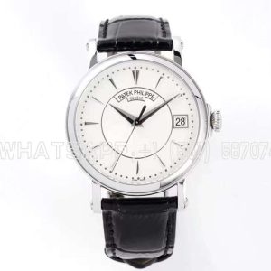 Patek Philippe Calatrava 5153 White Dial in White Gold