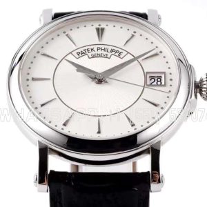 Patek Philippe Calatrava 5153 White Dial in White Gold