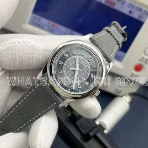 Patek Philippe Calatrava 6007A-001 Blue Grey Dial in Steel