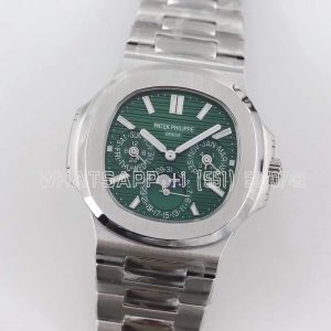 Patek Philippe Nautilus 5740 Green Dial in Steel