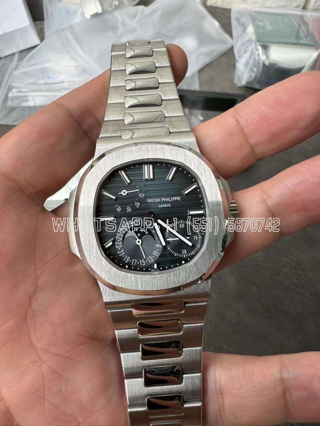 Patek Philippe 5712/1A Blue Dial in Steel -3KF