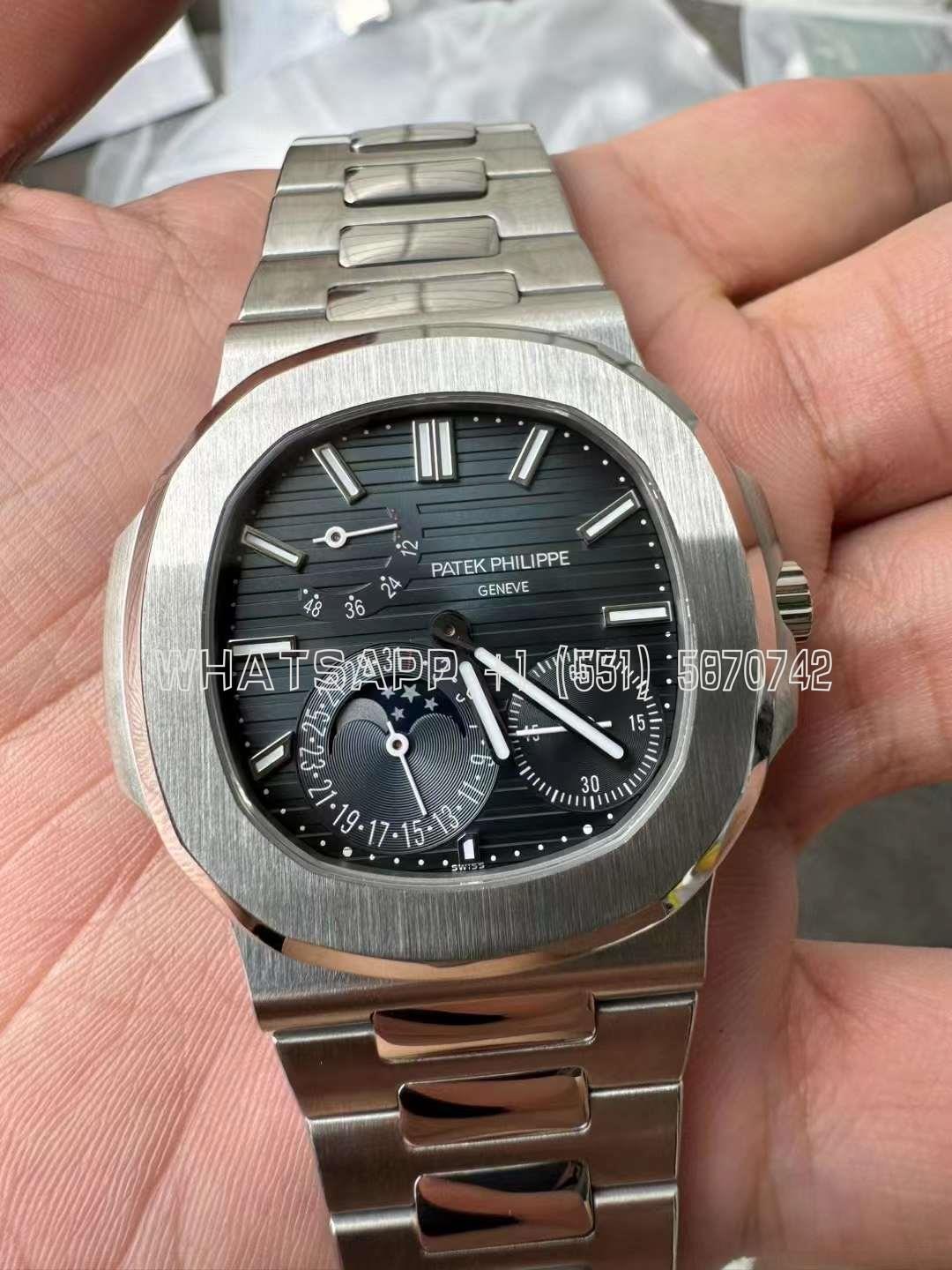 Patek Philippe 5712/1A Blue Dial in Steel -3KF