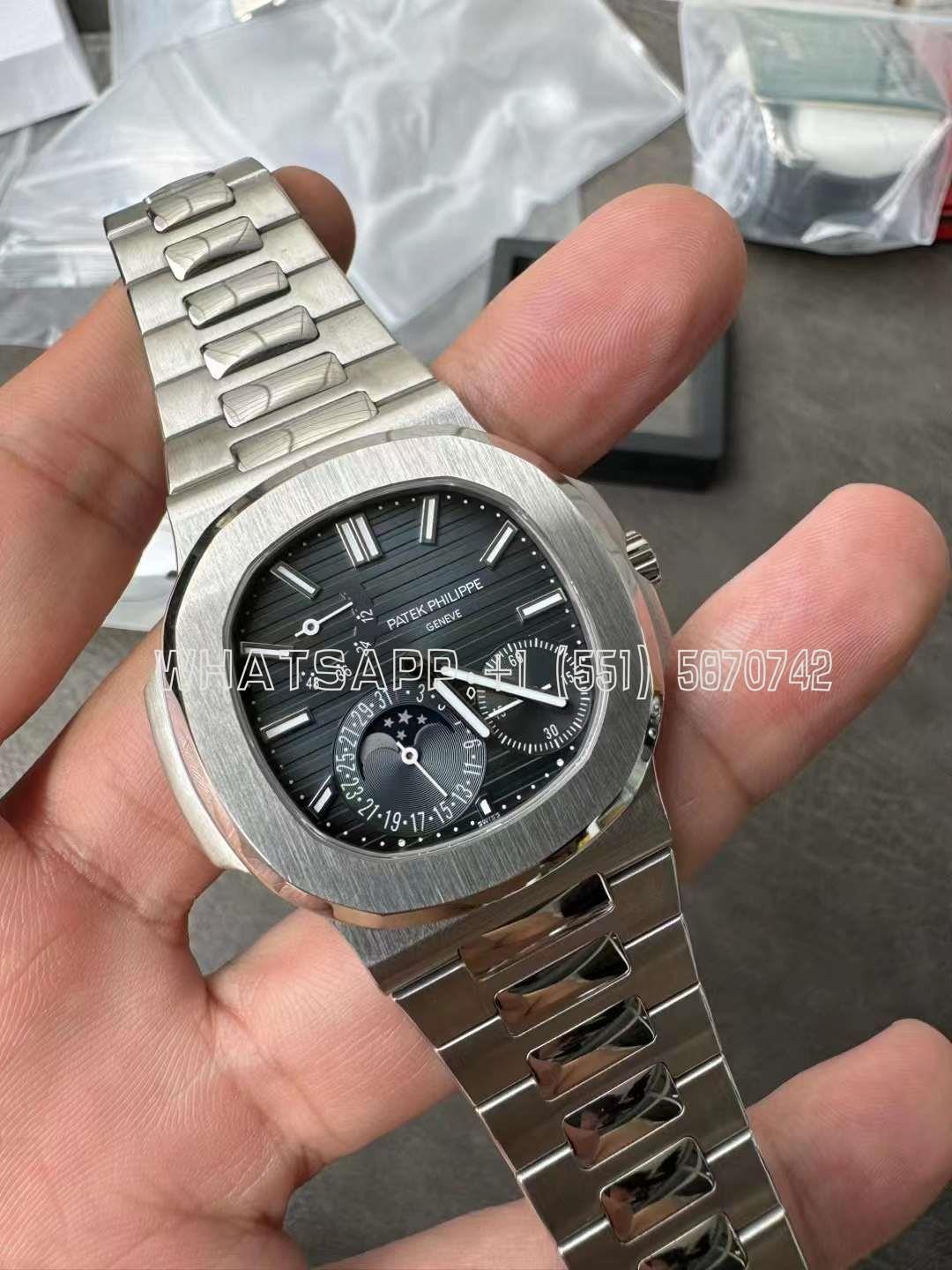 Patek Philippe 5712/1A Blue Dial in Steel -3KF