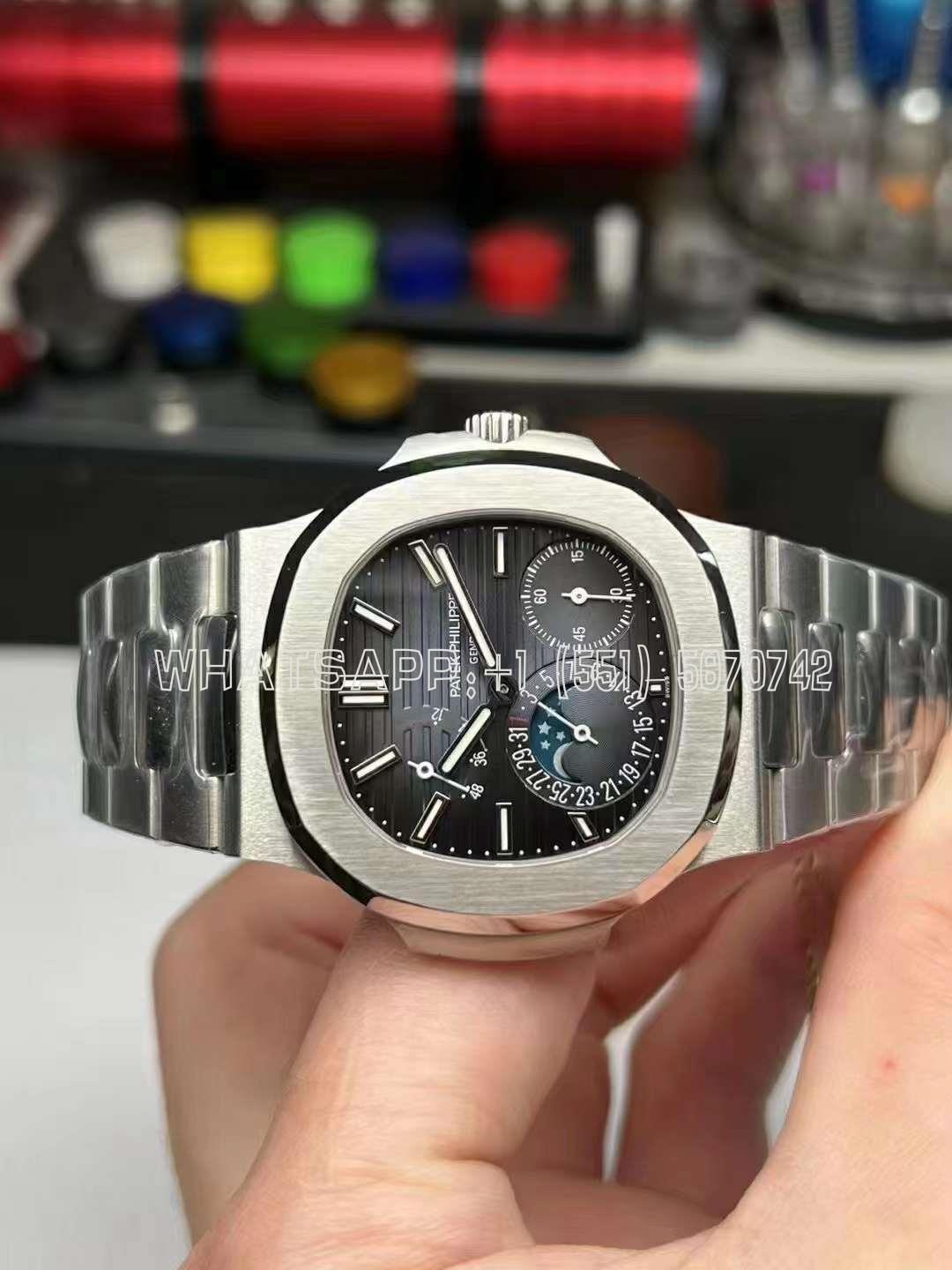 Patek Philippe 5712/1A Blue Dial in Steel -PPF