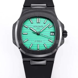 Patek Philippe AET Nautilus 5711 Biscay Green Dial Black Ceramic