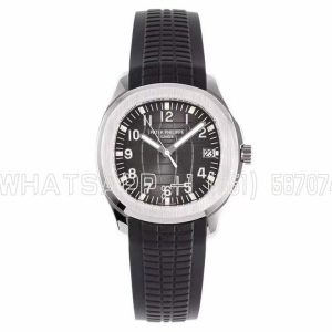 Patek Philippe Aquanaut 5167A Stainless Steel Black Dial on Black Rubber Strap ZF