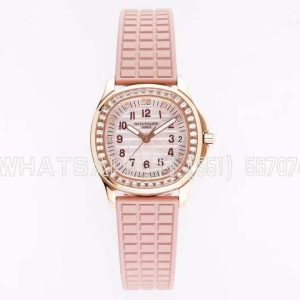 Patek Philippe Aquanaut Luce 5072R MOP Dial in Rose Gold