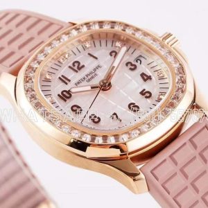 Patek Philippe Aquanaut Luce 5072R MOP Dial in Rose Gold