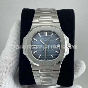 Patek Philippe Nautilus 5711/1A-010 Blue Textured Dial on SS Bracelet A324 - 3KF