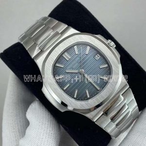 Patek Philippe Nautilus 5711/1A-010 Blue Textured Dial on SS Bracelet A324 - 3KF