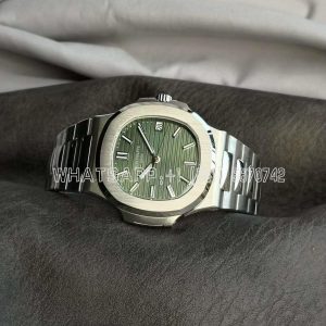 Patek Philippe Nautilus 5711/1A Green Dial on SS Bracelet A324 - 3KF