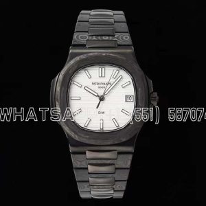 Patek Philippe Nautilus 5711 DIW Carbon DIWF “Black Grail” White Dial
