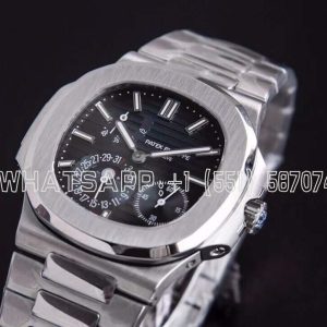 Patek Philippe Nautilus 5712 Blue Dial on SS Bracelet