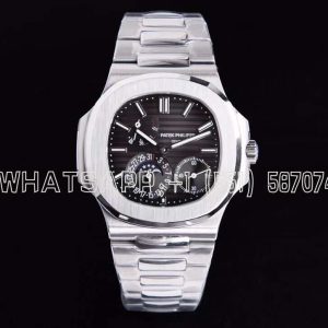 Patek Philippe Nautilus 5712 Gray Dial on SS Bracelet